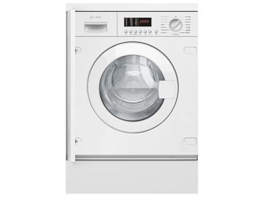 NEFF V6540X3 Einbau-Waschtrockner; EEK: E; Geräuschwert Waschen:72 dB, Vollintegrierbar; Trommelvolumen: 52 l; bis zu 4 kg; AquaStop; Made in Germany im Sale